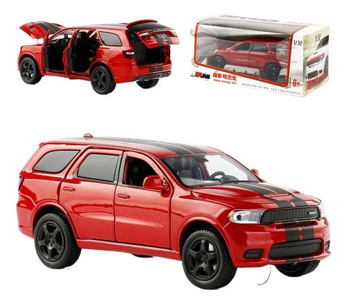 Dodge Durango Srt Miniatura Metal Autos Con Luz Y Sonido