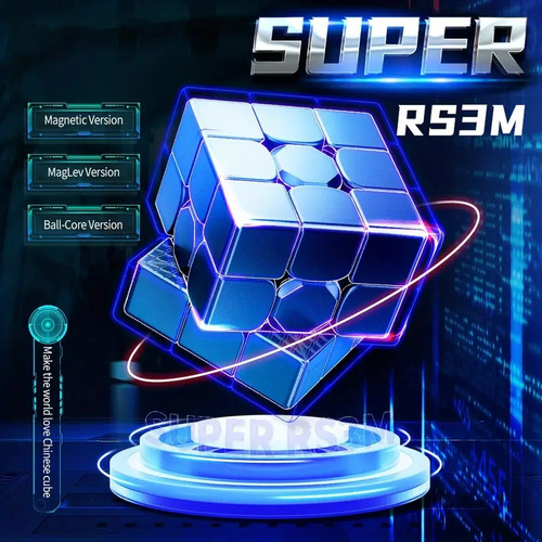 Cubo Mágico Magnético 3x3x3 Profissional De Velocidade