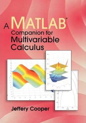 Libro A Matlab Companion For Multivariable Calculus - Jef...