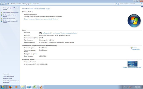 Imagen 3 de 3 de Computadora Dual Core 2gb Ram 250 Gb Disco Duro, Monitor 19'
