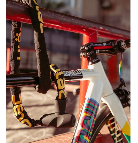 Imagen 8 de 9 de Candado-guaya- Cadena De Seguridad Para Bicicletas Ulac