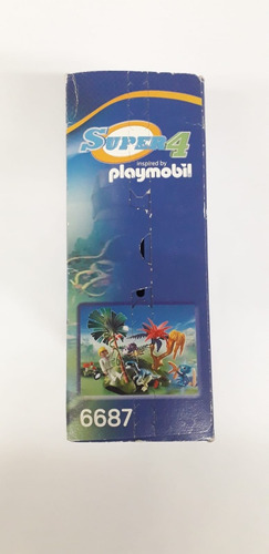 Playmobil Mini Jungla Con Dinosaurio Super 4.[nue^v O/u (Usado)