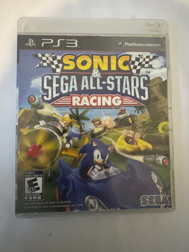 Game Sonic All Stars Racing Playstation 3 Original (Usado)
