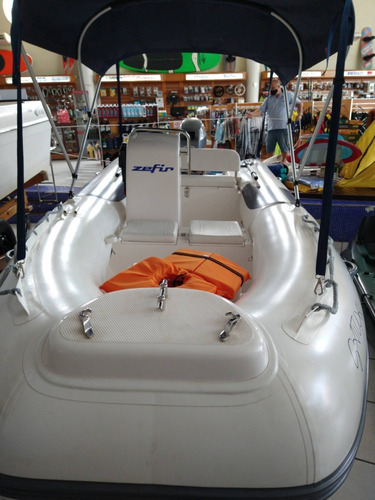 Imagem 1 de 4 de Bote Zefir F-420 C/ Motor Hidea 60hp Ano 2020 3hs De Uso