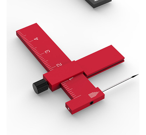 Regla De Grabado Paralelo Scriber T14a03 Para Rojo