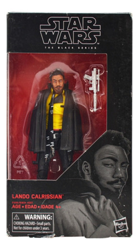 Star Wars Lando Calrissian The Black Series Hasbro Cd