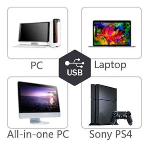 Microfone Condensador Cardióide Podcast Gaming Youtube Usb