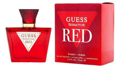 Guess Seductive Red Edt 75ml Mujer - Avinari