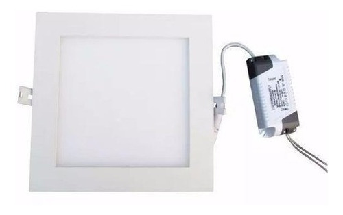 Lampara Panel Led 6w Cuadradas Redondas Ojo De Buey 2 Pack