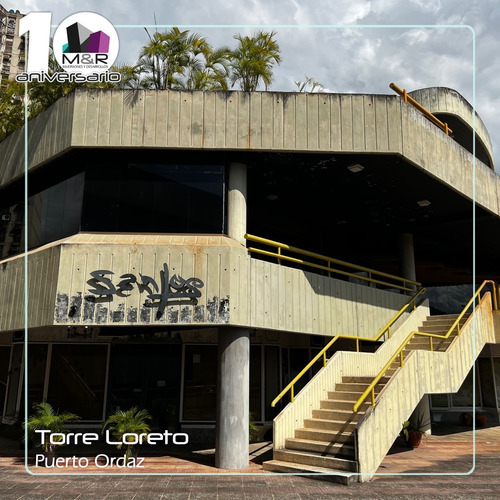 Imagen 2 de 8 de Oficina En Alquiler En La Torre Loreto, Puerto Ordaz M&r-393