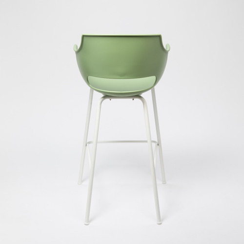 Imagen 3 de 8 de Banqueta Diseño Frida Base Blanca Rossi Garantía