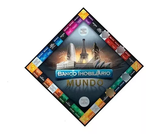 Jogo Banco Imobiliário Mundo - Estrela - Estrela