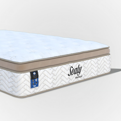 Colchón Sealy Queen Size Helfit Form | High Performance | Poliesferas | Tela Premium | Incluye 2 Almohadas Esencial Sealy Active
