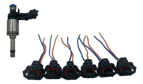 Conector Inyector Traverse Acadia Camaro Jgo 6