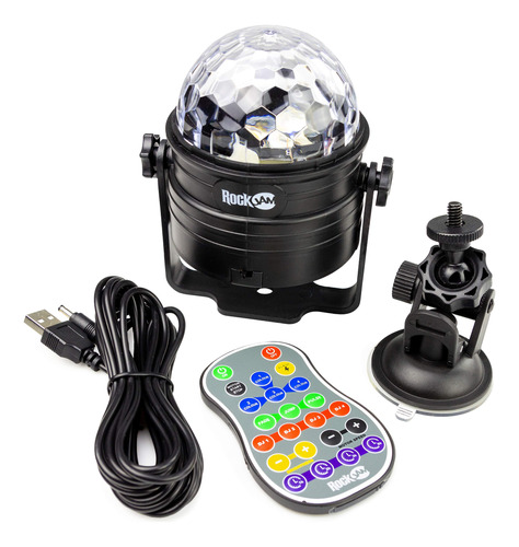 Rockjam - Luces Led De Fiesta Inalambricas Recargables 6 Vat