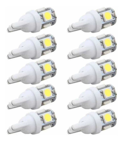 Foco Led T10 Pellisco 10 Pzas