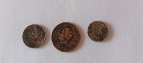 Moneda 5 Centavos Josefa Ortiz De Domínguez Año 1950, 1956 (Usado)