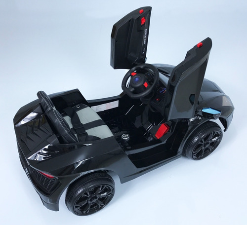 Imagen 3 de 10 de Carro Moto Electrico Niños Lamborghini Llanta Caucho Control