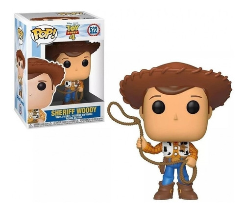 Funko Pop Disney Toy Story 4 - Woody 522