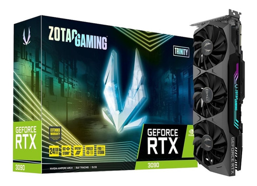 Imagen 1 de 8 de Tarjeta De Video Zotac Geforce Rtx 3090 Trinity 24gb Gddr6x