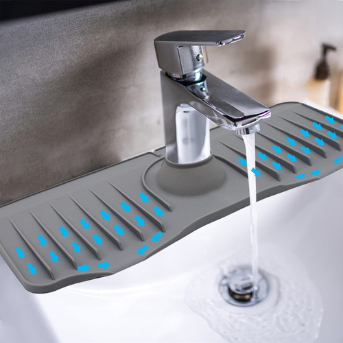 El Agua Del Grifo I Almofada De Secagem De Silicone I Faucet