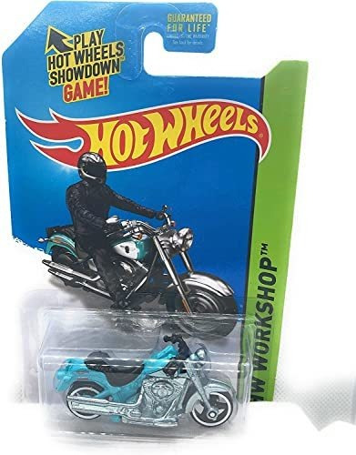 2014 Hot Wheels Hw Workshop Harley-davidson Fat Boy Z7wqv