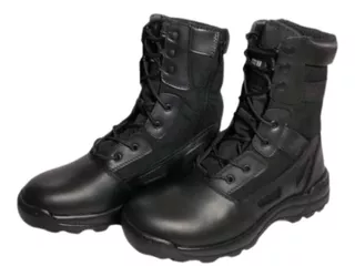 Botas Tacticas Militar 2.22 Caña Larga Mod Apresto C/cierre