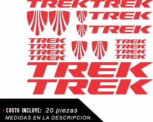 Calcomanias Trek Stickers Adhesivos Kit X 20 Unidades