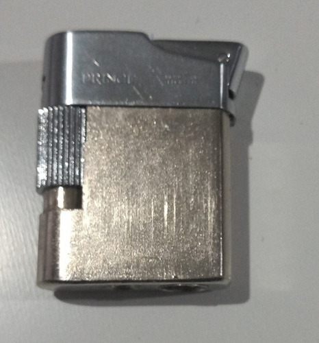 Encendedor De Metal Plateado (Usado)