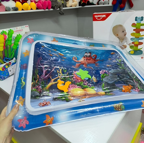 Alfombra Sensorial Inflable C/aire Y Agua, Super Didactica!