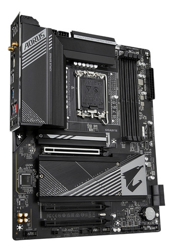 Placa Mãe B760 Aorus Elite Ax Gigabyte Ddr5 Wifi Lga1700 Atx