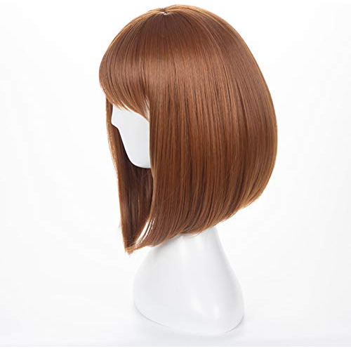 Peluca De Osias Ochaco Uraraka, Peluca De Cosplay 9xwxe
