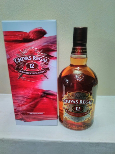 Whisky Chivas Regal Importado X 1lt