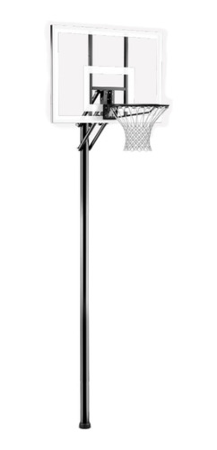 Tablero Aro Basquet Spalding Nba Silver Inground Suelo 132cm