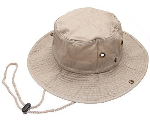 Verano Al Aire Libre Boonie Caza Pesca Safari Bucket Sombrer