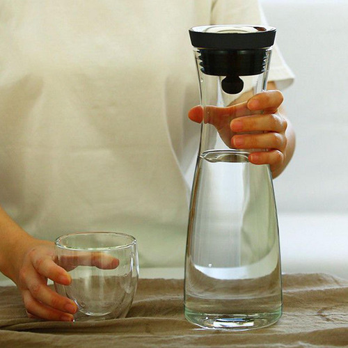 Jarra Botella De Agua De Vidrio, Jarra De Bebidas De 1800ml