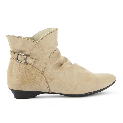 Bota De Dama Wonder Casual Taco Bajo 