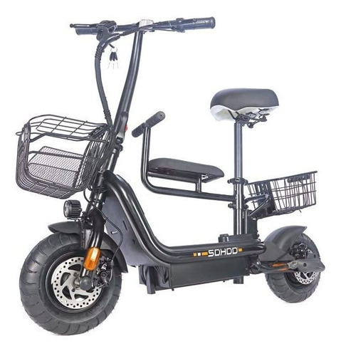Sohoo Scooter Plegable Ah Bateria Ion Litio Bicicleta