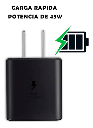 Cargador Samsung S24 Carga Rapida Tipo C 45w Original Nuevo