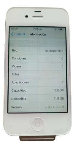 Celular iPhone 4s 16gb Clasico Coleccion Original Genuino.