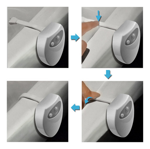 . Carga Usb De Luz Uv De Luz Nocturna De Baño De 16 Colores