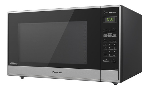 Microondas Inverter Panasonic Nn-st965srph 2.2p3 Negro Acero
