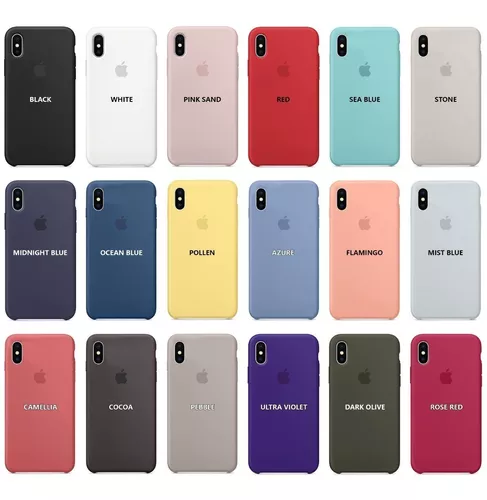 Descripción casual fragmento Funda iPhone X Apple Original Case Silicona Soft Sucursales | MercadoLibre