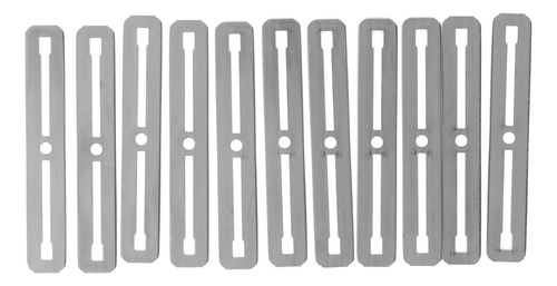 Navajas De Seguridad De Acero Inoxidable De Doble Filo, 100