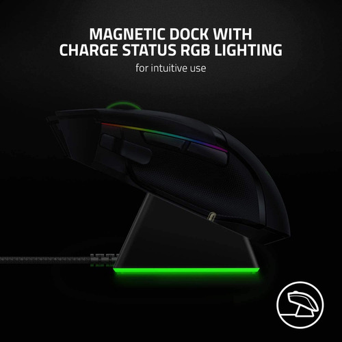 Imagen 2 de 5 de Base De Carga Razer Mouse Dock Chroma Para Deathadder Naga