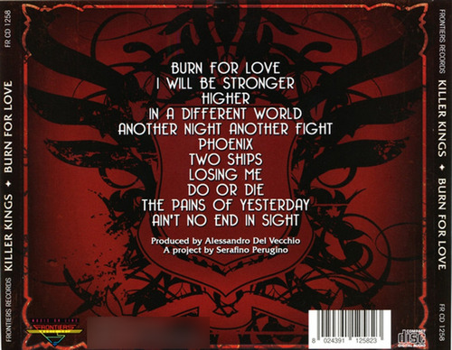 Killer Kings- Burn For Love (cd Nuevo Importado)