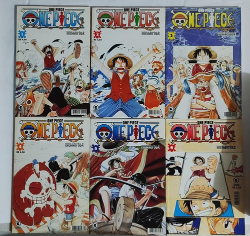 Coleção Lote One Piece, Mangá Conrad, 1 Ao 22 (Usado)