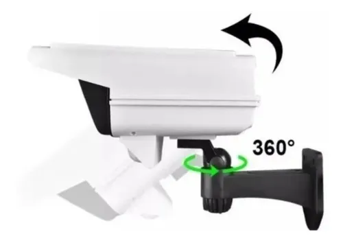 Luces Led Con Sensor De Movimiento Simulador Camara Lampara