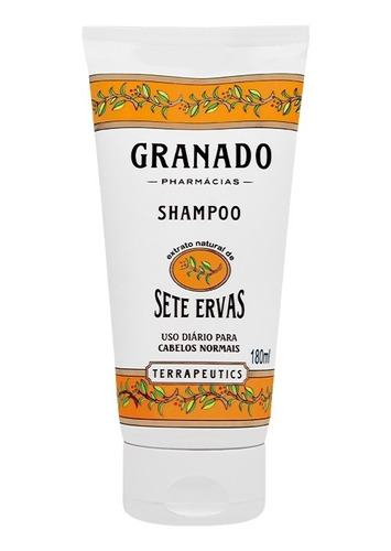  Shampoo Terrapeutic Sete Ervas Granado 180ml