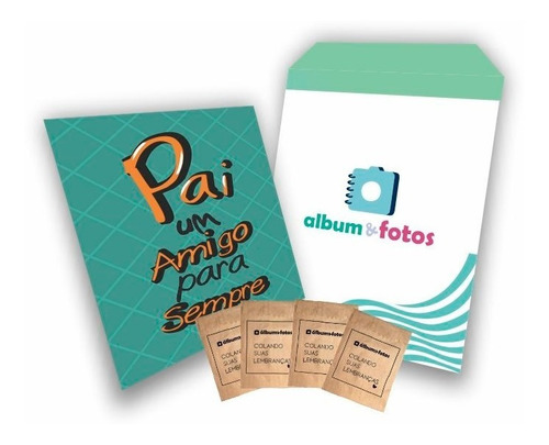 Álbum De Fotos Lembrança Personalizado Dia Dos Pais